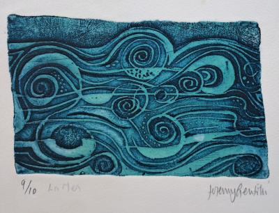 Jérémy Gentilli - La mer - Eau-forte signée et numérotée au crayon 2