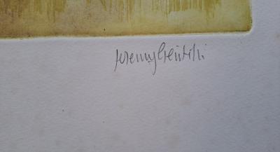 Jérémy Gentilli - Les ombres chinoises - Eau-forte signée et numérotée au crayon 2