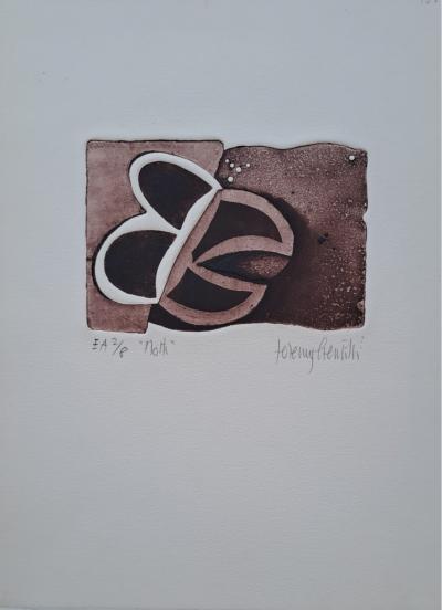 Jérémy Gentilli - Moth - Eau-forte signée, justifiée EA numérotée 2/8 au crayon 2