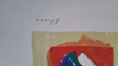 Daniel Humair - Composition I - Lithographie originale signée et numérotée 2