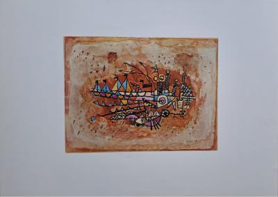 Paul klee (d’après) - Harbor scene - Affiche 2