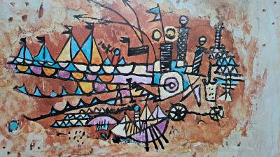 Paul klee (d’après) - Harbor scene - Affiche 2