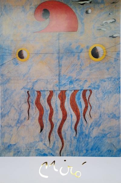 Joan Miro (d’après) - Tête de paysan Catalan - Affiche 2