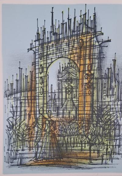 Jean Carzou - The City Gate - Original Lithograph 2