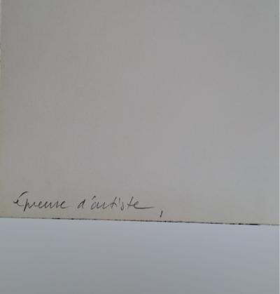 Pierre Soulages (after) - Etching XVIII, 1962 - Poster 2