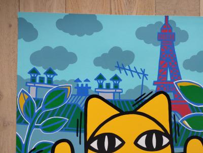 M Chat (1977) - Paris, 2024 - Serigraphie signée - Tirage d’essai 2