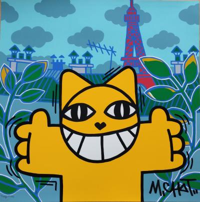 M Chat (1977) - Paris, 2024 - Serigraphie signée - Tirage d’essai 2