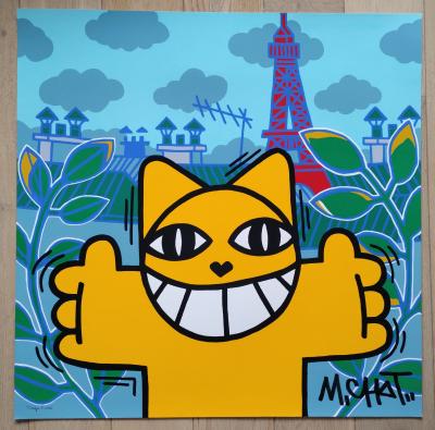 M Chat (1977) - Paris, 2024 - Serigraphie signée - Tirage d’essai 2