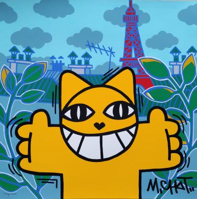M Chat (1977) - Paris, 2024 - Serigraphie signée - Tirage d’essai 2