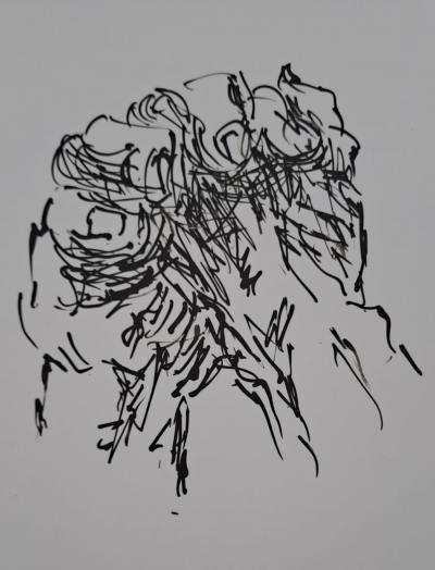 Jean Bazaine - Les mains - Lithographie originale 2