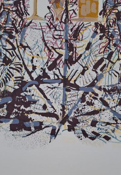 Jean-Paul Riopelle - Le grand M - Lithographie originale, en couleurs 2