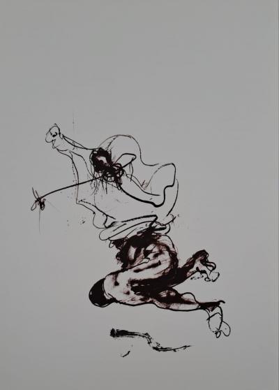 Paul Rebeyrolle - La danse - Lithographie originale 2