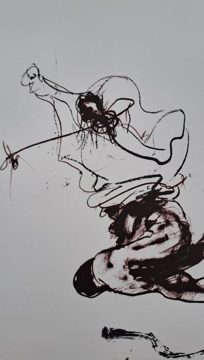 Paul Rebeyrolle - La danse - Lithographie originale 2