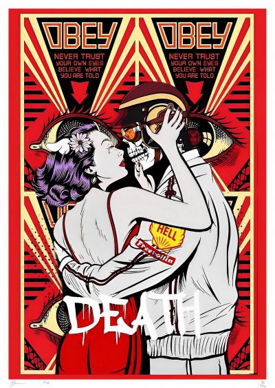 Death NYC - DEATH04546 2022 - Original signed screenprint 2