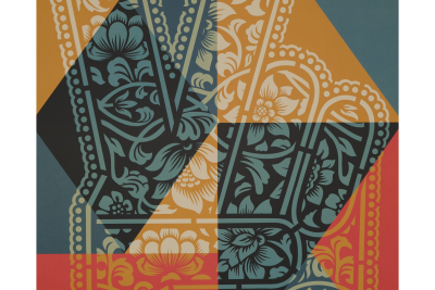 Shepard FAIREY (OBEY) : Fingers Peace - Lithographie originale signée 2