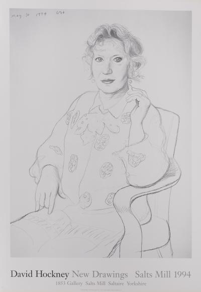 David HOCKNEY: Celia BIRTWELL - Original poster 2