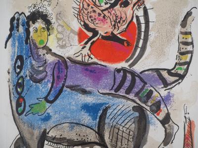 Marc Chagall: The Blue Cow - Original Lithograph 2