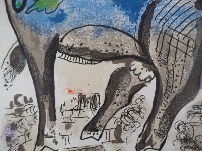 Marc Chagall: The Blue Cow - Original Lithograph 2