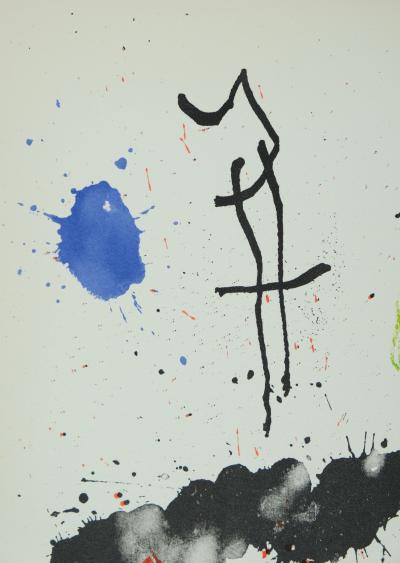 Joan MIRO: Obra Inedita Recent IV - Original lithograph 2