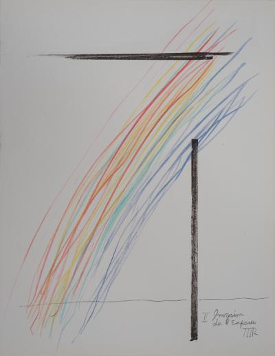 MAN RAY: Invasion of Space - Original signed lithograph 2