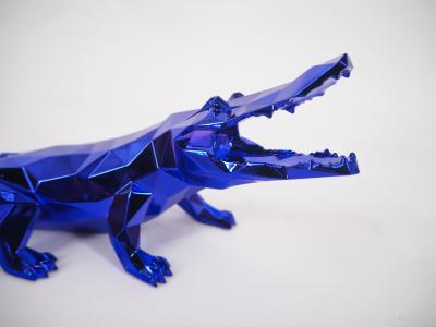 Richard ORLINSKI : Croco Spirit (Purple Edition) - Sculpture originale 2