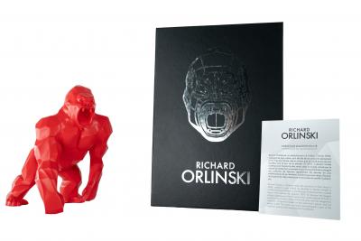 Richard ORLINSKI : Kong Origin (Red edition) - Sculpture originale 2