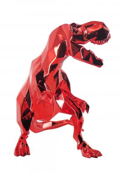 Richard ORLINSKI (1966) - T-Rex (Red Edition) - Sculpture originale 2