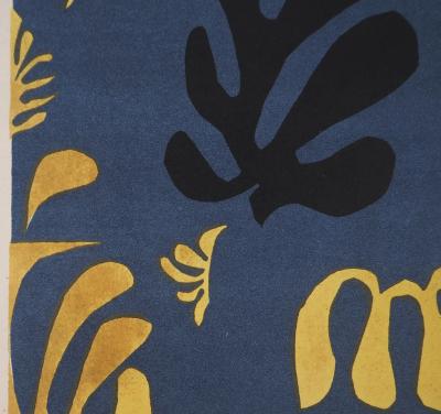 Henri MATISSE : Découpage - Lithographie signée 2