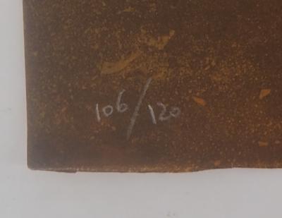 Claude GAVEAU : Nu de dos - Lithographie originale signée 2