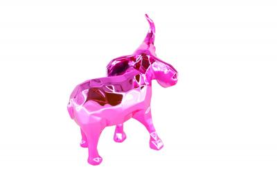 Richard ORLINSKI : Elephant (Pink edition) - Sculpture originale 2