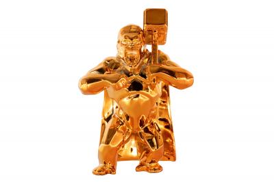 Richard ORLINSKI : Hammer Kong (Orange Spirit) - Sculpture originale 2