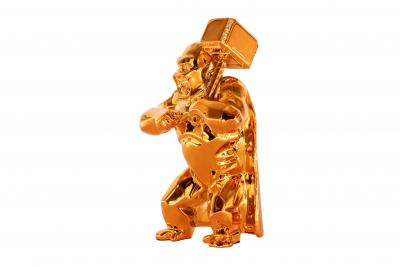 Richard ORLINSKI : Hammer Kong (Orange Spirit) - Sculpture originale 2