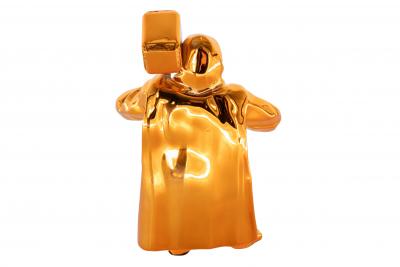 Richard ORLINSKI : Hammer Kong (Orange Spirit) - Sculpture originale 2