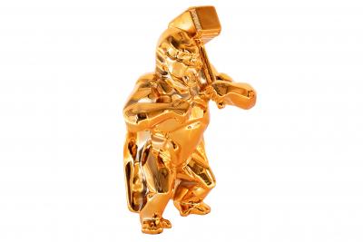 Richard ORLINSKI : Hammer Kong (Orange Spirit) - Sculpture originale 2