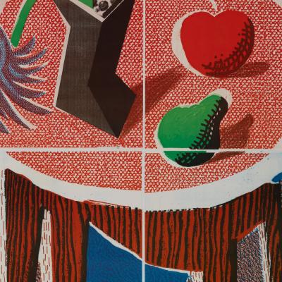 David HOCKNEY : Fiesta 88 - Affiche originale en couleurs 2
