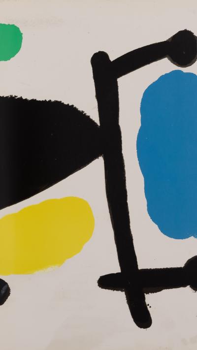 Joan MIRO (1893-1983) - Tapis de Tarragona II -  Lithographie originale 2