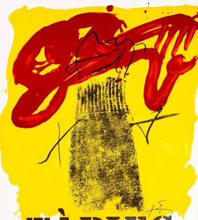 Antoni TAPIES : Galeria Punto - Lithographie originale signée 2