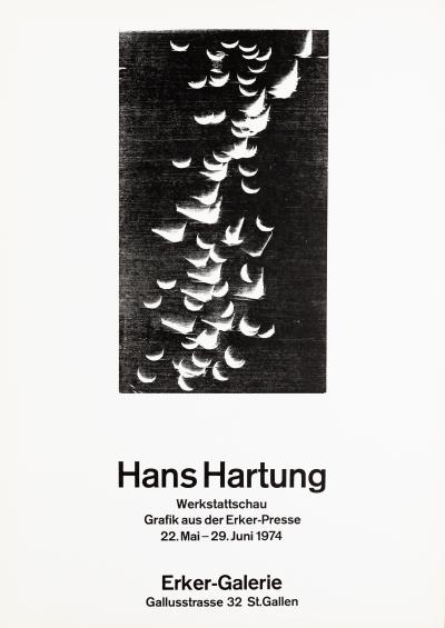 Hans HARTUNG: The Flight - Original Lithograph 2