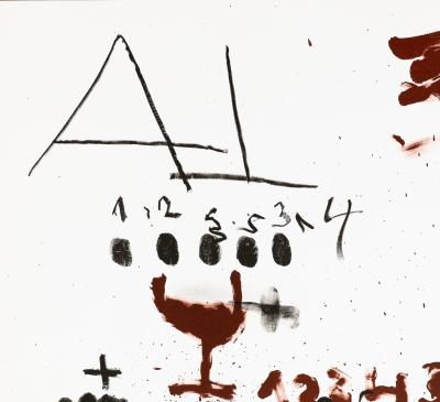 Antoni TAPIES : Galerie Erker - Lithographie originale 2