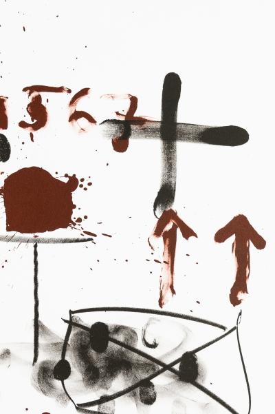 Antoni TAPIES : Galerie Erker - Lithographie originale 2