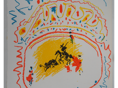 Pablo Picasso: The Little Bullfight - Original signed lithograph 2