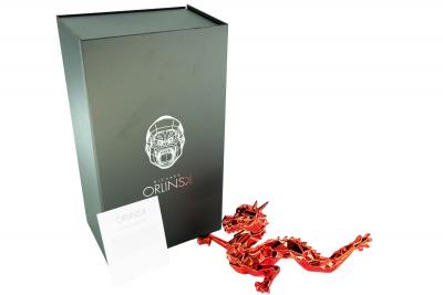 Richard ORLINSKI: Dragon Spirit (Red Edition) - Original sculpture 2