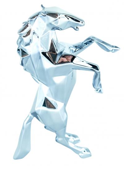 Richard ORLINSKI: Horse Spirit (Silver Edition) - Original sculpture 2