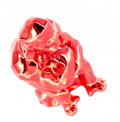 Richard ORLINSKI: Thinker Spirit (Red edition) - Original sculpture 2