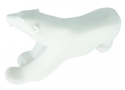 Richard ORLINSKI : Ours Pompon (White edition) - Sculpture originale 2