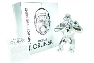 Richard ORLINSKI : Kong Christmas (Silver Edition) - Sculpture originale 2