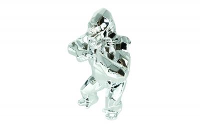 Richard ORLINSKI : Kong Christmas (Silver Edition) - Sculpture originale 2
