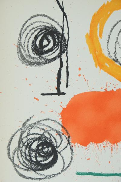 Joan MIRO: Obra Inedita Recent VI - Original lithograph 2