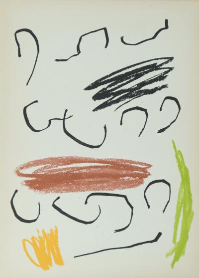 Joan MIRO : Obra Inedita Recent V - Lithographie originale 2