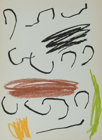 Joan MIRO : Obra Inedita Recent V - Lithographie originale 2